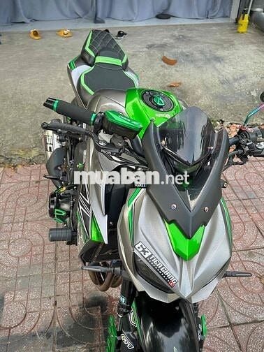 Kawasaki Z1000 Đen Xanh lá 2016 bao zin chính chủ