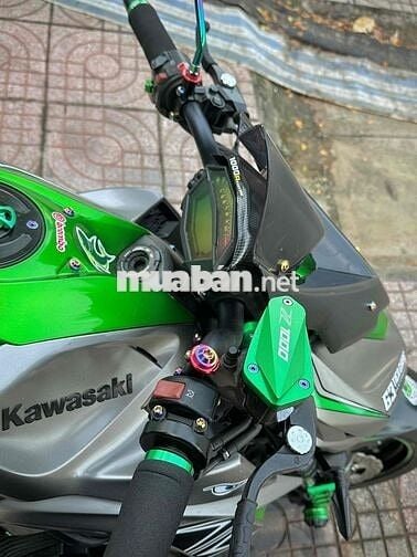 Kawasaki Z1000 Đen Xanh lá 2016 bao zin chính chủ
