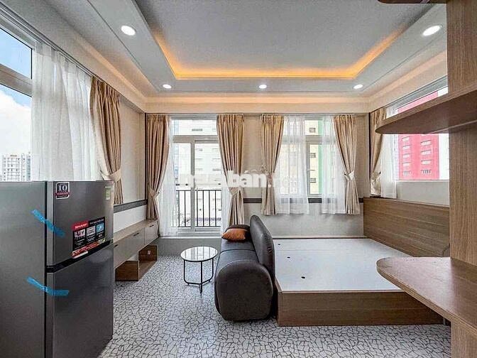 🍀Studio ban công gần Q1 bóc seal mới 100%