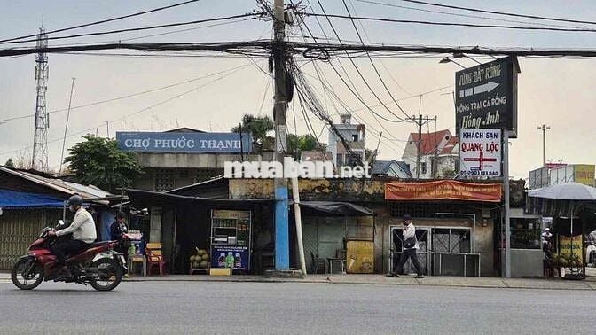 Chính chủ kẹt tiền bán gấp lô đất 2 mặt tiền chợ Phước Thạnh, Củ Chi –