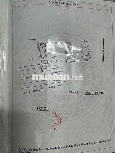 MT ĐS47 Tân Tạo, khu Tên Lửa 2,5tấm 4PN, 81m2, khu Vip an ninh, giá TL