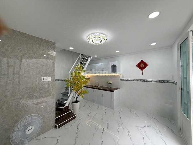 Nhà mới đẹp, Trệt, 1lầu, Hẻm Chùa Viên Minh, raNguyễn V Linh Bình Hưng