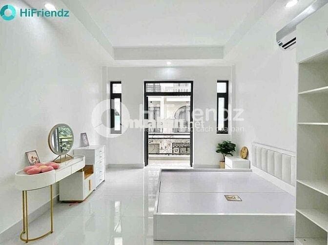 CHO THUÊ PHÒNG KHÔNG GÁC BAN CÔNG MỚI XÂY FULL NỘI THẤT MÁY GIẶt RIÊNG