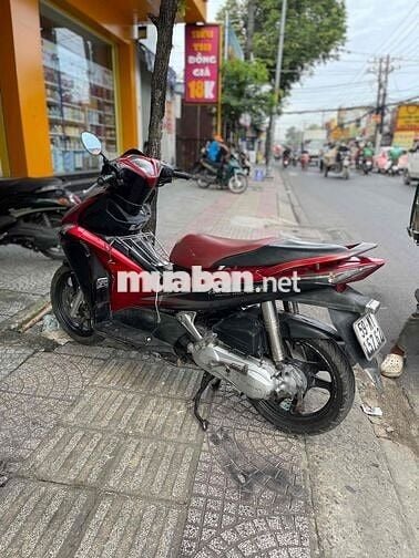 Honda Airblade Fi Đỏ đen biển số thằng phố máy êm