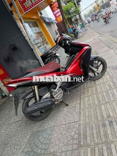 Honda Airblade Fi Đỏ đen biển số thằng phố máy êm