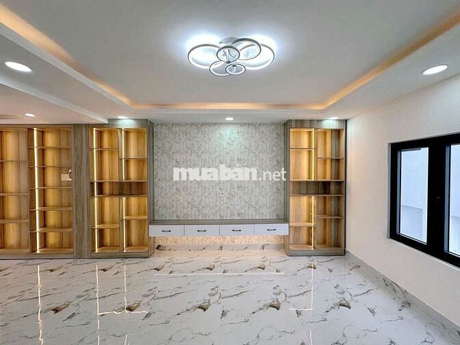 Nhà 1 trệt 3 lầu sân thượng mới 100% đường số 1 KDC vĩnh lộc BHH B