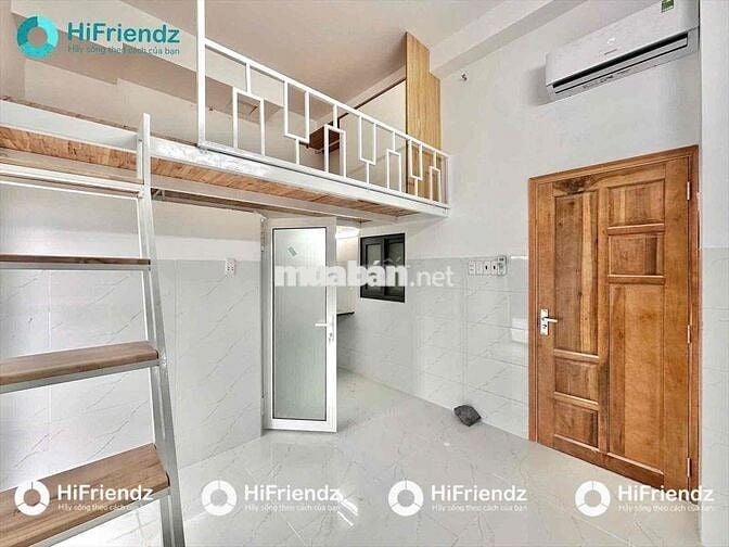 CĂN HỘ CÓ GÁC MỚI XÂY FULL NỘI THẤT GIÁ RẺ- THANG MÁY AN NINH CAO