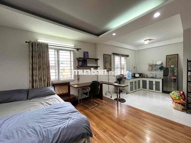 Cho Thuê Studio 35m2 Full NT Ngay Võ Văn Kiệt Cô Giang Quận 1