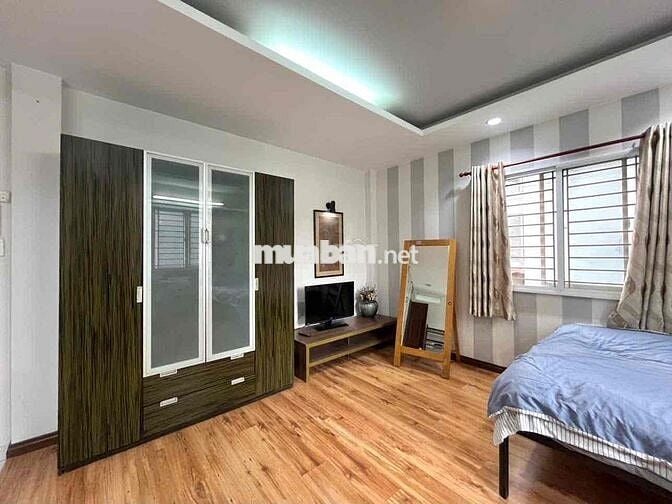 Cho Thuê Studio 35m2 Full NT Ngay Võ Văn Kiệt Cô Giang Quận 1