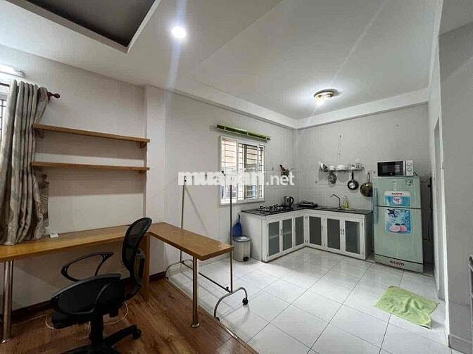 Cho Thuê Studio 35m2 Full NT Ngay Võ Văn Kiệt Cô Giang Quận 1