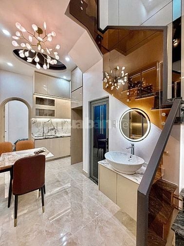 Bán nhà hẻm 3m đường Quang Trung, P.10, 3,3 x 12, 2 tầng, 3PN giá 5.3 