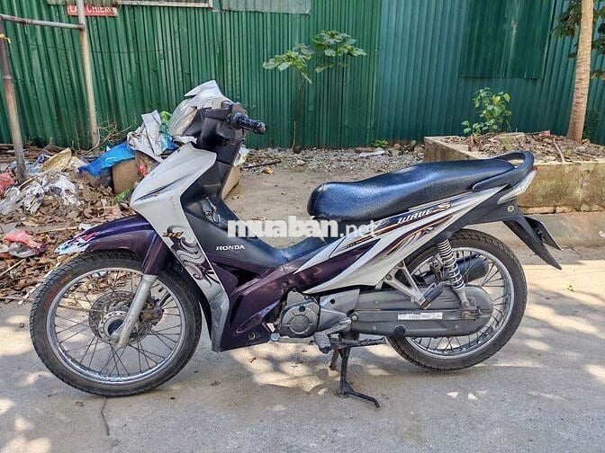 Honda Wave S 110 2013 Tím trắng