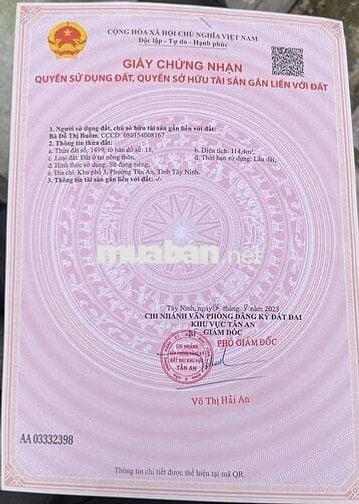 Nhà 2 mặt tiền, đường Nguyễn Thông, cách AEON 5p xe máy