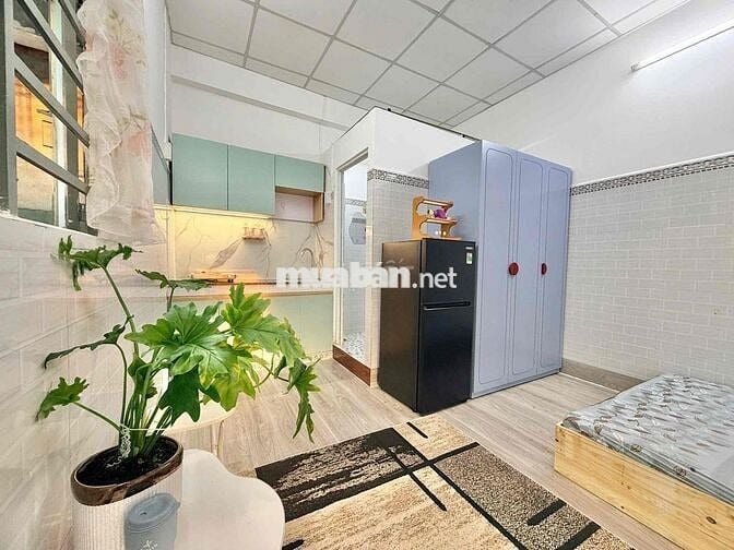 PHÒNG STUDIO FULL NỘI THẤT - KHUÔNG VIỆT CÁCH ĐẦM SEN 500 MÉT