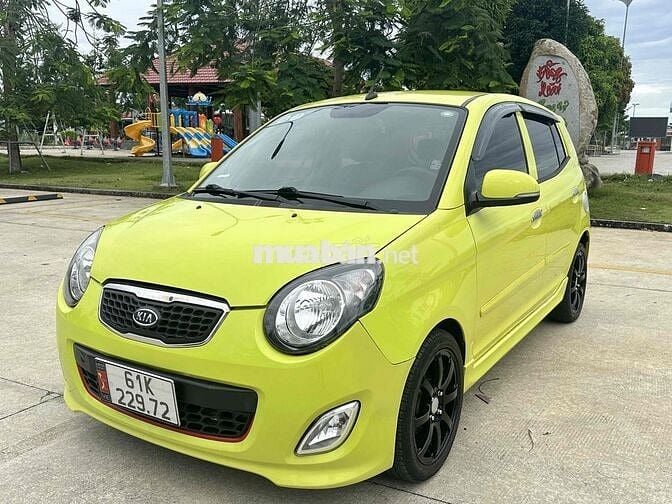Kia Morning 2011 Số tự động Vàng chanh