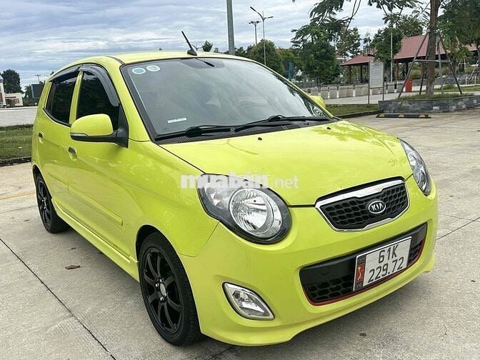 Kia Morning 2011 Số tự động Vàng chanh