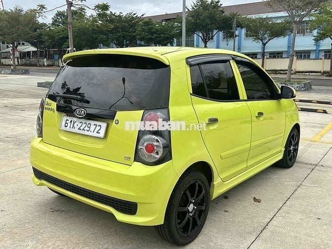Kia Morning 2011 Số tự động Vàng chanh