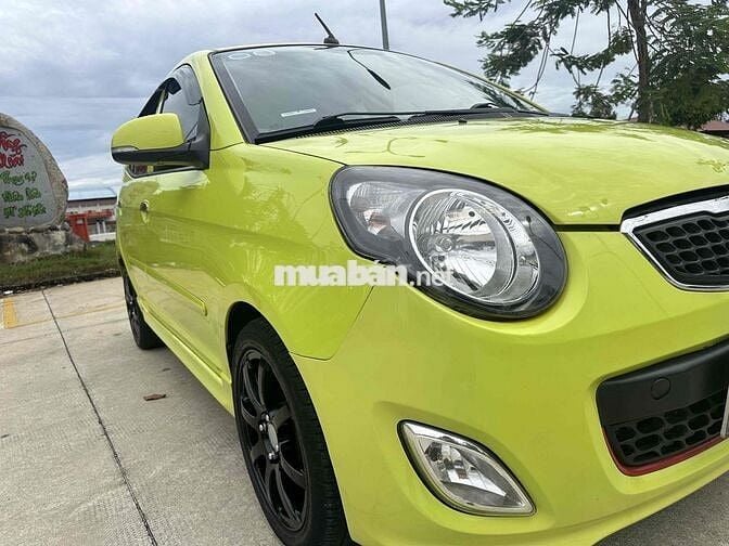 Kia Morning 2011 Số tự động Vàng chanh