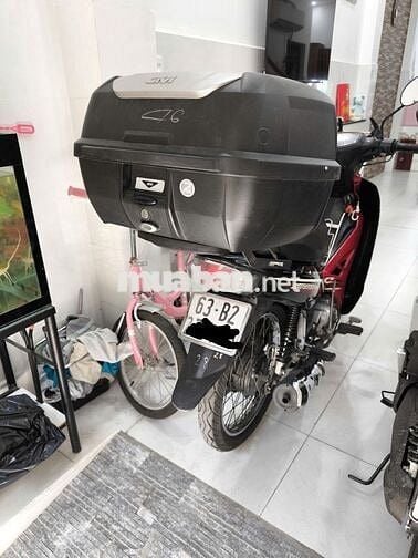 xe Yamaha Sirius RC 2013 đỏ đen + thùng givi