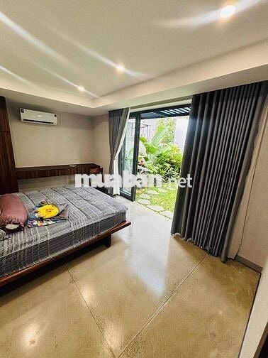 CHO THUÊ VILLA SÂN VƯỜN MỚI 100% KHU HỒ NGHINH GẦN BIỂN