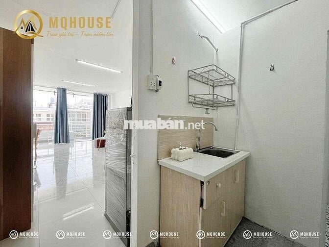 Studio tách bếp, siêu rộng 45m2, full nội thất, ngay KCN Tân Bình,Aeon