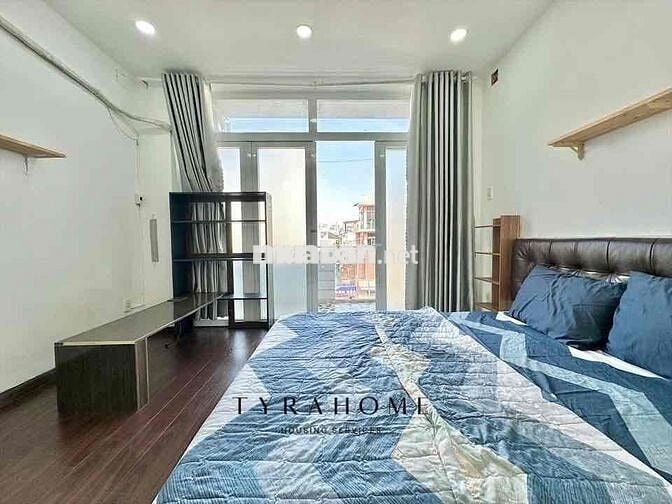 🤩Cho Thuê 1PN Tách Bếp Ban Công Full Nội Thất Gần Cầu Bông Giáp Q1 🌊