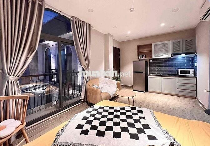 CHO THUÊ CĂN HỘ MINI QUẬN 1- NGUYỄN TRÃI KHU ỐC ĐẢO-THANG MÁY- FULL NT