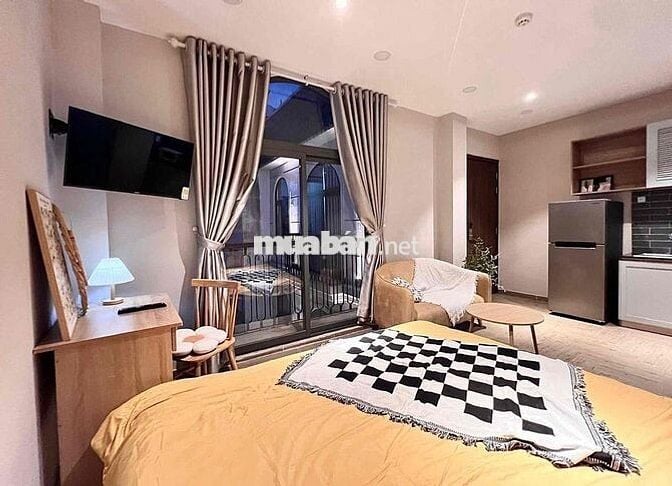 CHO THUÊ CĂN HỘ MINI QUẬN 1- NGUYỄN TRÃI KHU ỐC ĐẢO-THANG MÁY- FULL NT