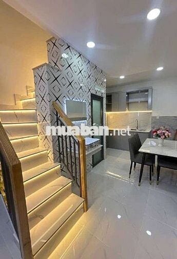 Hẻm xe hơi, Thông Nhất, nhà mới xinh 21m, 2 tầng,giá 3 tỷ 4