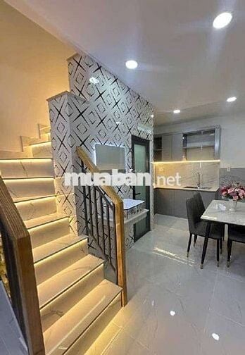 Hẻm xe hơi, nhà mới xinh, 25m, 2 tầng ,giá 3 tỷ 39