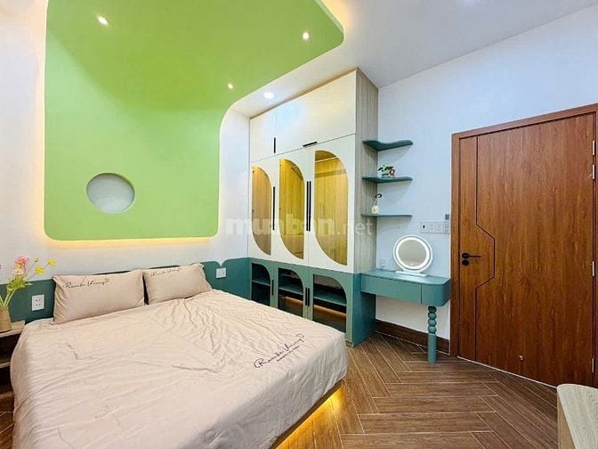 Bán nhà 1trệt 2lầu full nội thất, HXT thông, Đường Bùi Quang Là, GVap