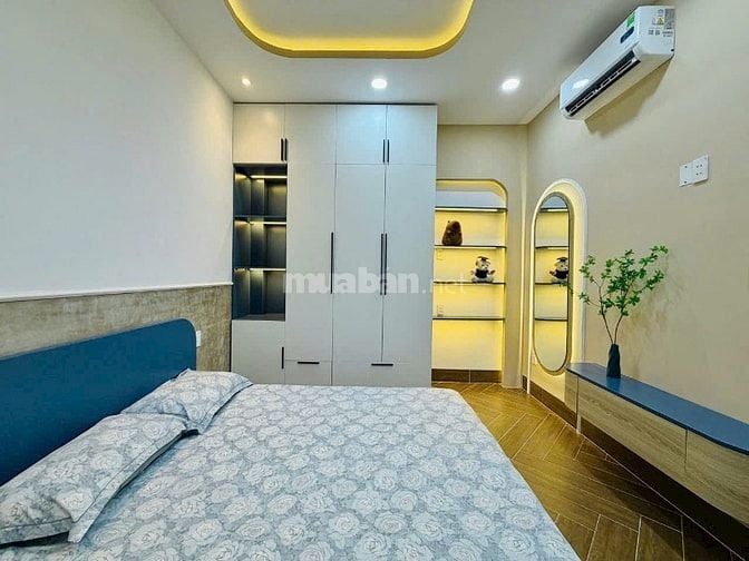 Bán nhà 1trệt 2lầu full nội thất, HXT thông, Đường Bùi Quang Là, GVap