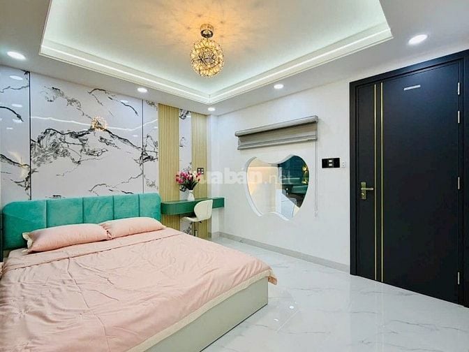 Nhà Phan Văn Trị P10 1 trệt 1 lửng 2 lầu Sổ hồng riêng hẻm 5m 57,6m2