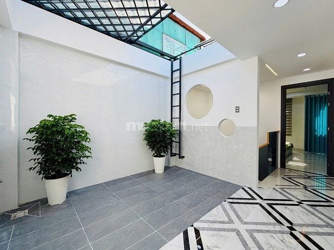 Nhà Phan Văn Trị P10 1 trệt 1 lửng 2 lầu Sổ hồng riêng hẻm 5m 57,6m2