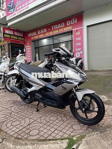 Honda Air Blade 2010 Fi Up Thái Bạc đen