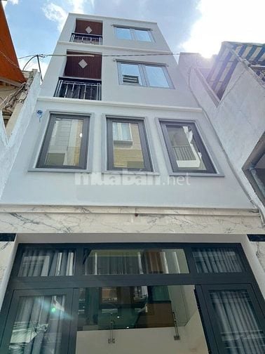 Bán nhà mới xây 100% - 4 tầng. Hẻm Xe Hơi – 128 Bàn Cờ, P.3, Q.3