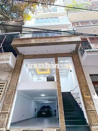 BÁN TÒA NHÀ VĂN PHÒNG, VỈA HÈ Ô TÔ TRÁNH, 8 TẦNG THANG MÁY