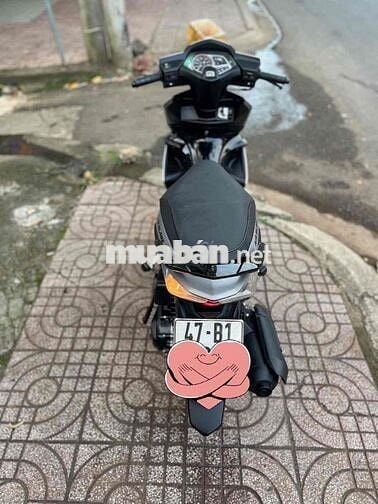 Honda Air Blade 2010 Fi Up Thái Bạc đen