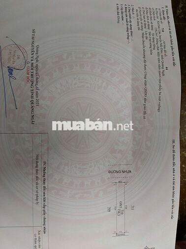 Bán đất thổ cư 4 lô liền kế KDC Thạch Trụ (Làm nhà vườn là hết ý)