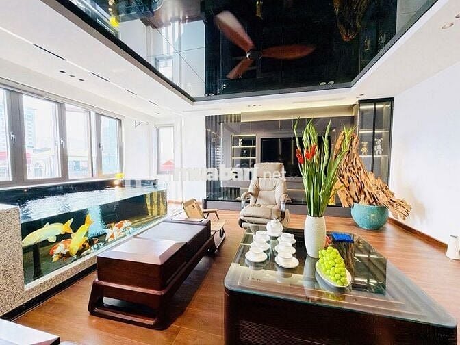 BÁN TÒA NHÀ VĂN PHÒNG, VỈA HÈ Ô TÔ TRÁNH, 8 TẦNG THANG MÁY