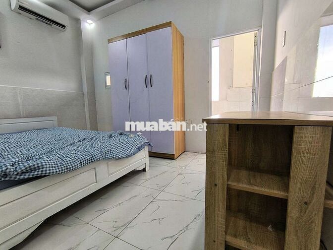 ✨Căn hộ dv 1PN tách bếp BAN CÔNG TO thoáng mát gần sân bay Nhà Ga T3