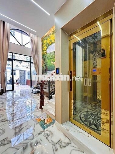 SIÊU PHẨM NHÀ PHỐ - GIÁP AEON MAIL BÌNH TÂN, THIẾT KẾ THANG MÁY 350KG