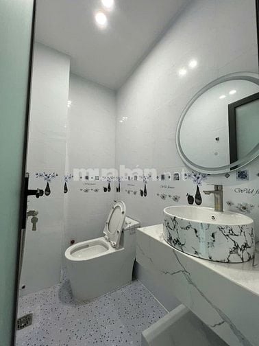 Bán nhà mới xây 100% - 4 tầng. Hẻm Xe Hơi – 128 Bàn Cờ, P.3, Q.3