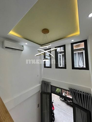 Bán nhà mới xây 100% - 4 tầng. Hẻm Xe Hơi – 128 Bàn Cờ, P.3, Q.3