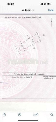 Bán nhà vị trí đep tại Yên Xá, nhà nở hậu, dt 35m2, đường ô tô tránh.
