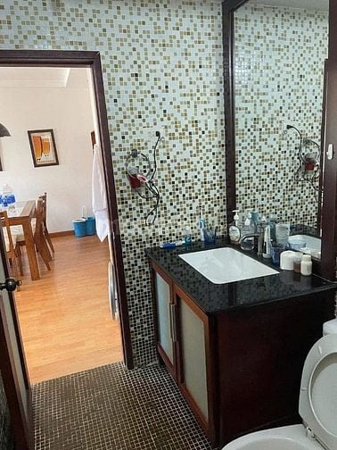 Căn hộ Trương Quyền, P6, Q3: 90m2, đầy đủ NT, 10tr, 2p ngủ rộng