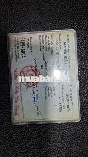 Bán Honda Wave RSX 100 đời 2009 giấy tờ hợp lệ