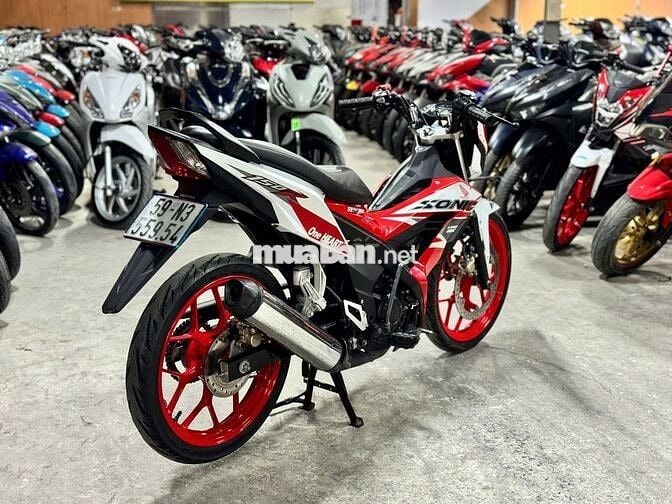 XE MÁYTHANH TÙNG_SONIC 150 ĐỎ TRẮNG LƯỚT BAO ZIN