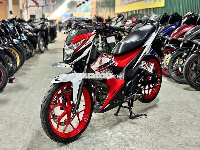 XE MÁYTHANH TÙNG_SONIC 150 ĐỎ TRẮNG LƯỚT BAO ZIN