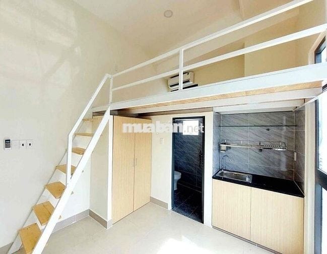 Phòng Gác Lửng Thoáng Mát Ngay Học Viện Cán Bộ